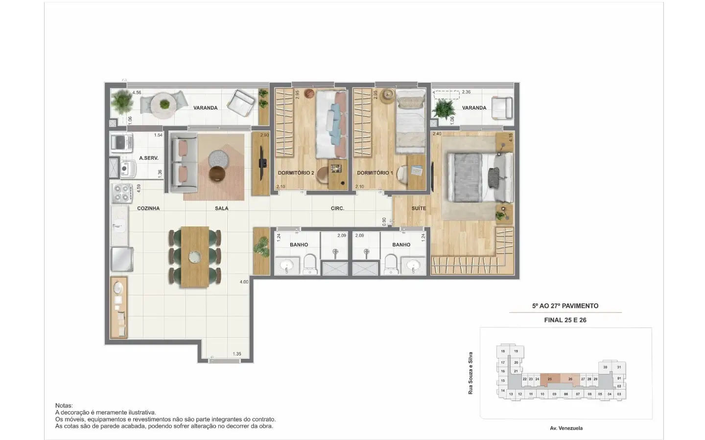 Orla Maua Cury Planta 1