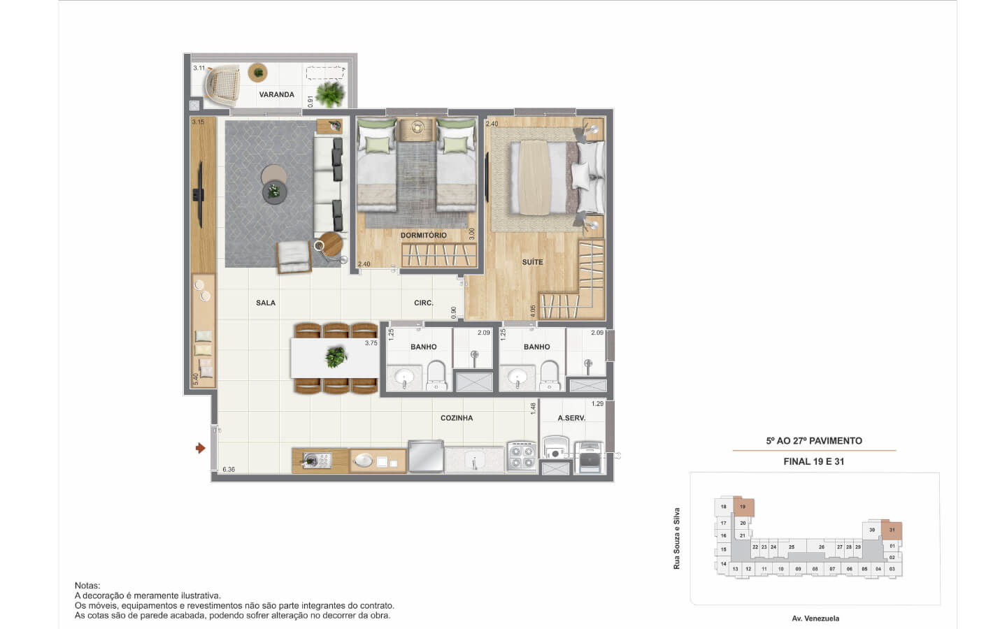 Orla Maua Cury Planta 5